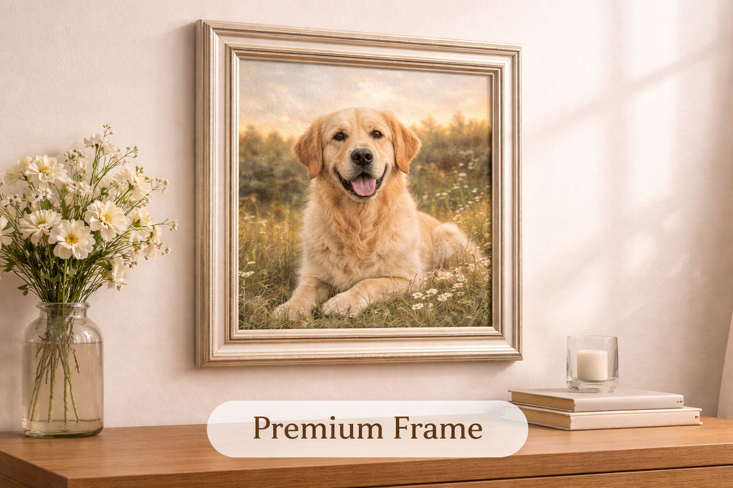 Custom Oil Painting Portrait - Pets