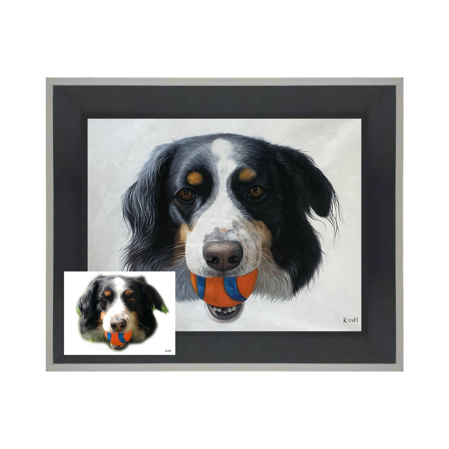 Custom Oil Painting Portrait - Pets
