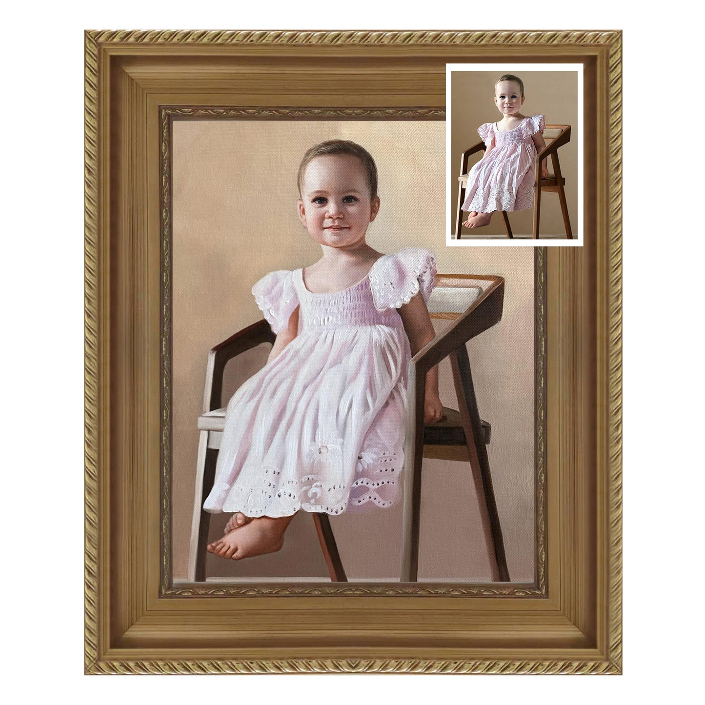 Custom Oil Painting Portrait - People