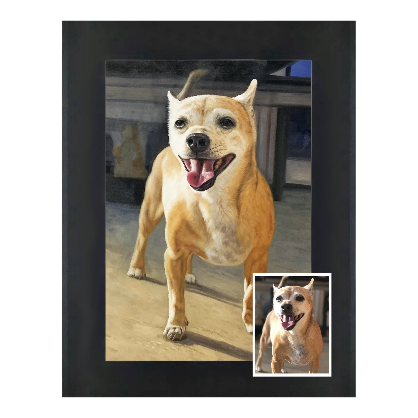 Custom Oil Painting Portrait - Pets